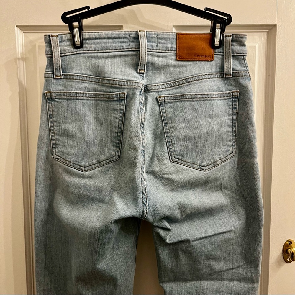 J Crew Jeans Curvy Boot Crop Light Wash size 27 - Picture 10 of 11
